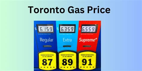 gas prices in toronto tomorrow